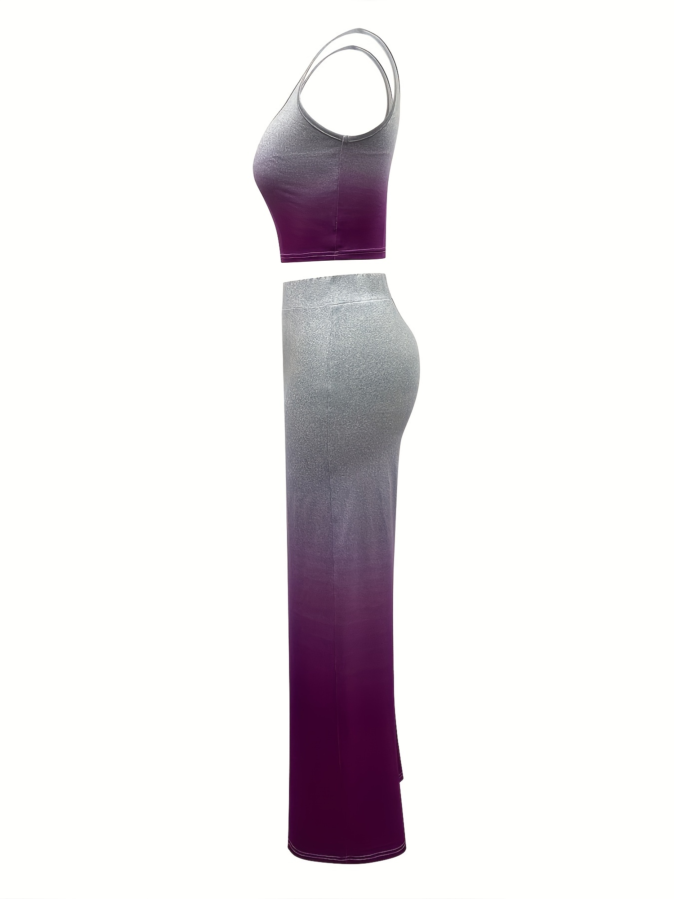 Sleeveless Tank Top & Wide Leg Pants Set for Women