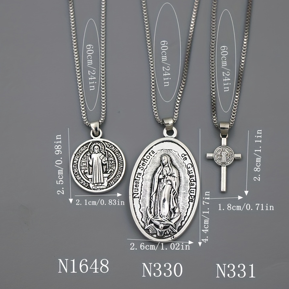 Catholic necklace sale for protection