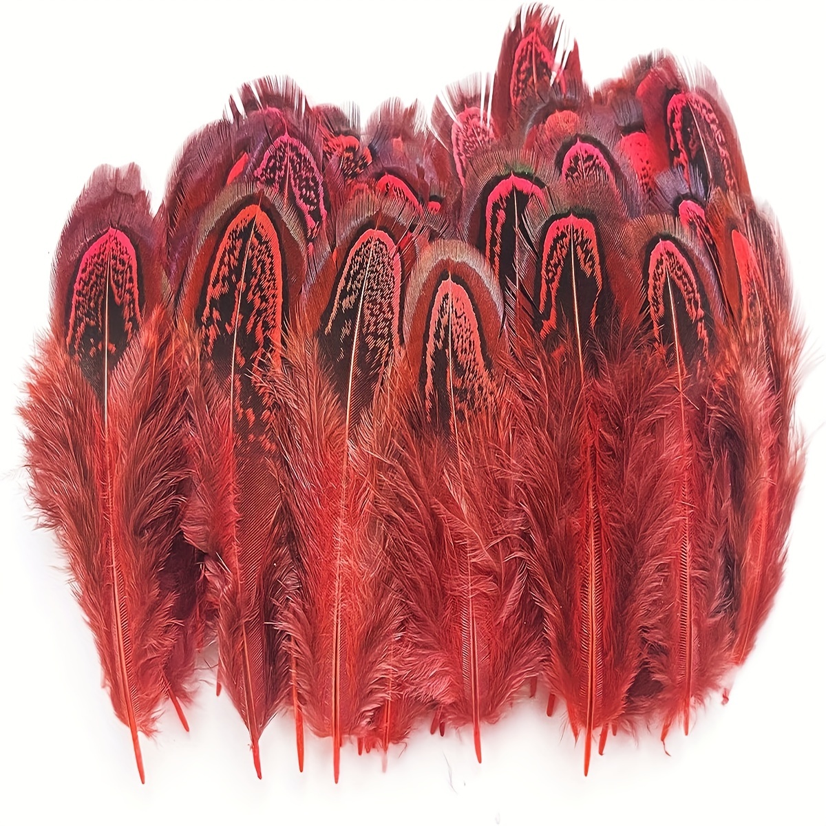 100pcs Brown Goose Feathers 6-8 inch for Crafts Wedding Party Decorations Clothing Hats Accessories Dream Catchers Making