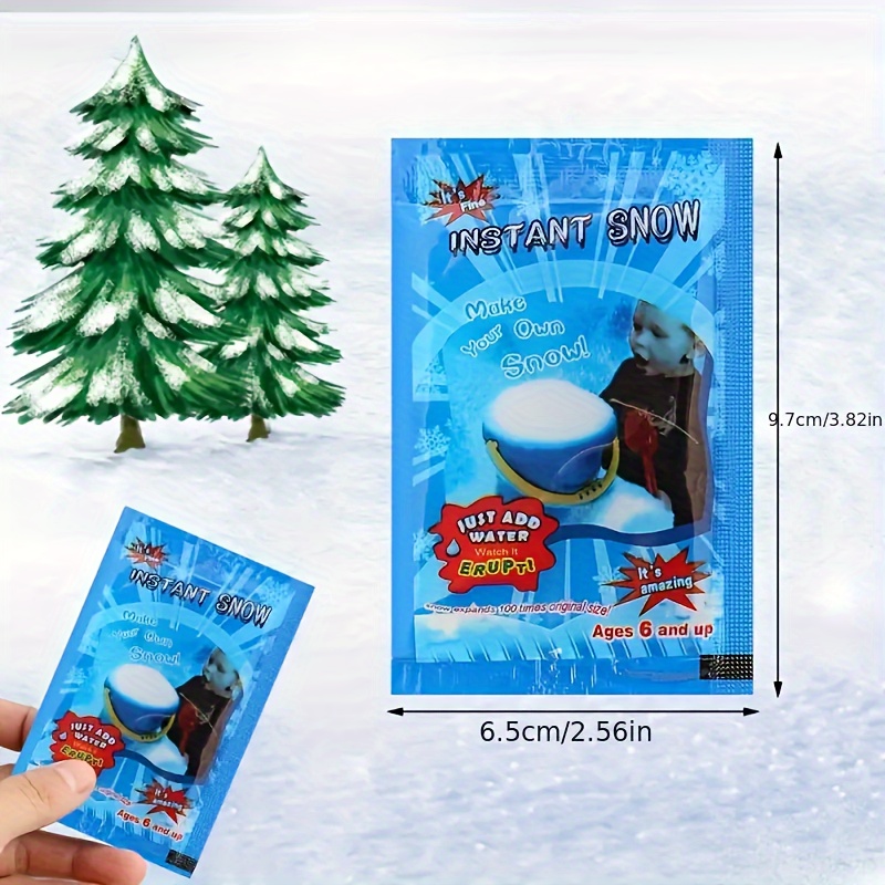 Instant Snow Magic Snow Powder Simple And Safe Making - Temu
