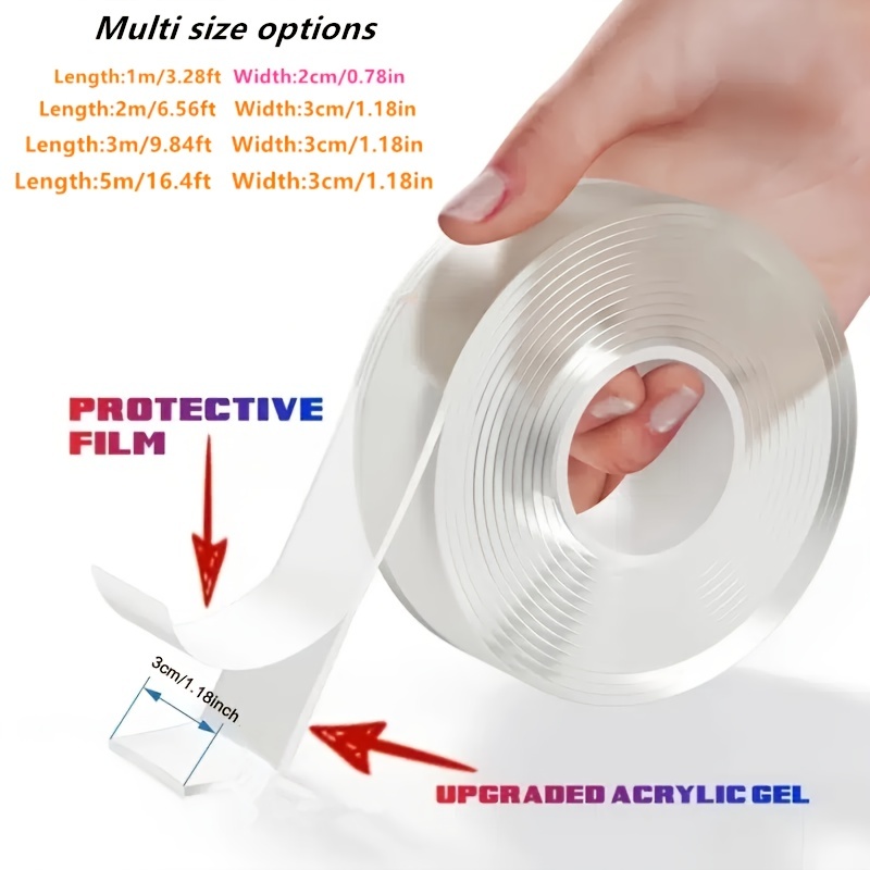 4 inch Clear Double Sided Adhesive Roll 