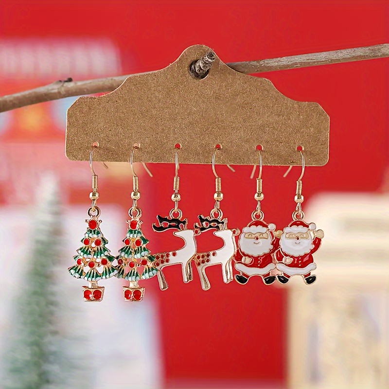 Christmas earrings asda sale