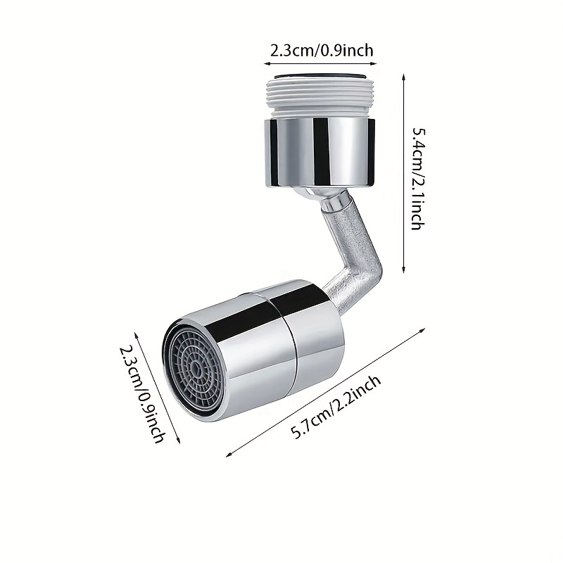 Aérateur de robinet rotation à 720° robinet universel anti