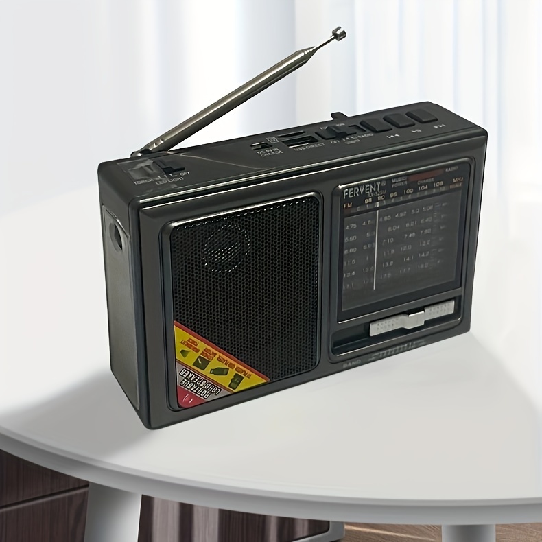 Radio FM con altavoz Bluetooth y batería Recargable – XSQUO USEFUL TECH