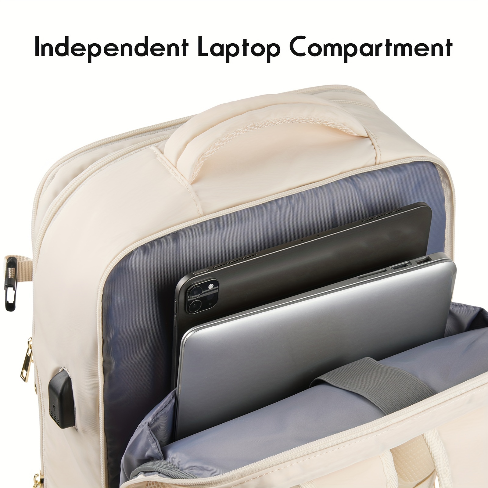 Travel bag with laptop compartment hot sale