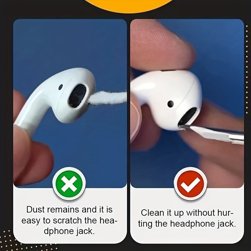 Kit detergente per auricolari Bluetooth per Airpods Pro 1 2 3 auricolari  strumento per la pulizia della custodia per penna per Xiaomi Huawei Lenovo  Headset