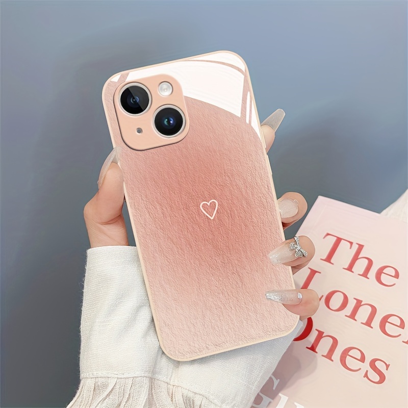 Spray Paint Heart Phone Case Temu