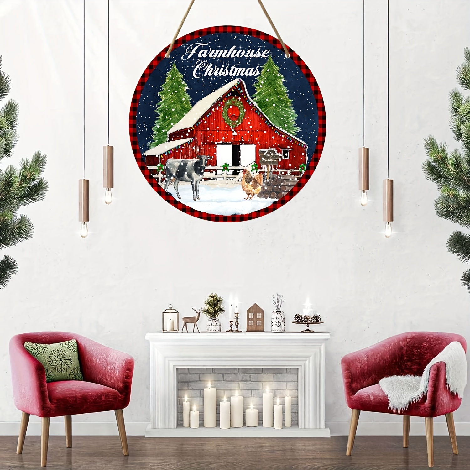 Farmhouse Christmas Coffee Bar - Farmhouse by Design