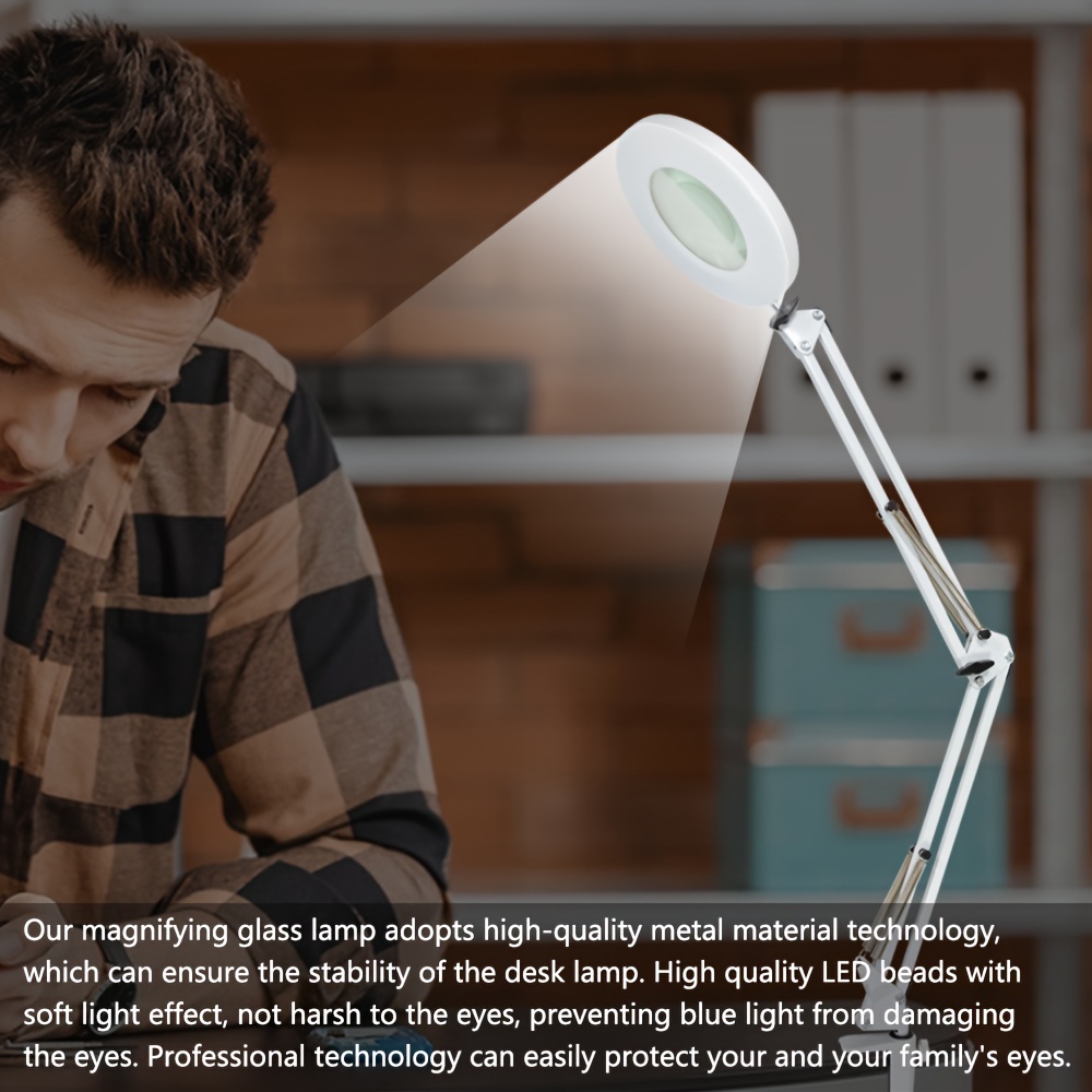 Professional Quality Magnifying Desk Lamp