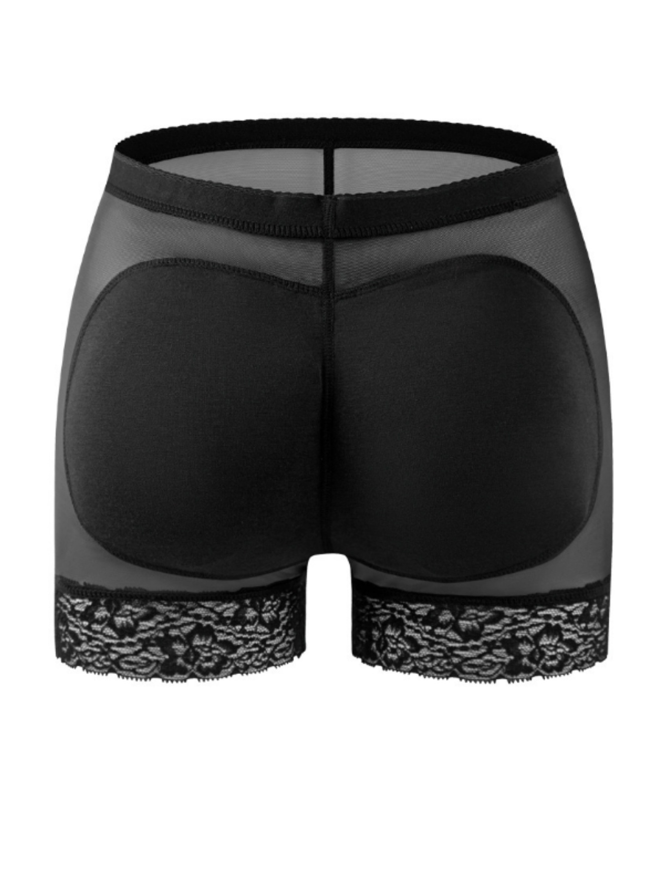 Women's Mesh Padded Fake Butt Shaper Butt Lifter Boyshort - Temu Italy