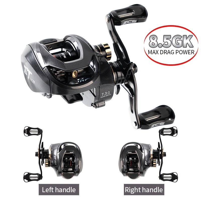 Lightweight Fishing Reels Gear Ratio 7.1:1 18+1bb Max Fishing Tackle  Supplies For Saltwater Freshwater, Right