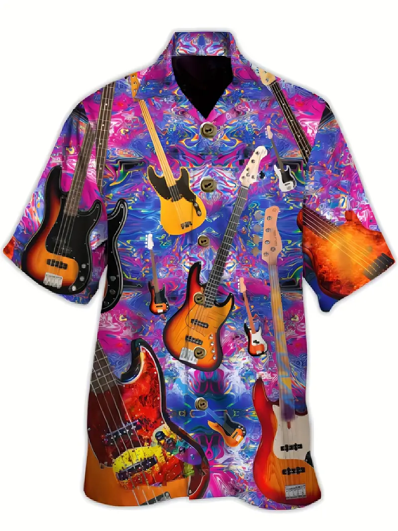  Bass Fish Hawaiian Shirt, Men's Shirt Summer, Beach Shirt for  Gift, Short Sleeve Button Down Shirt, Aloha Beach Shirt Multicolor :  Clothing, Shoes & Jewelry