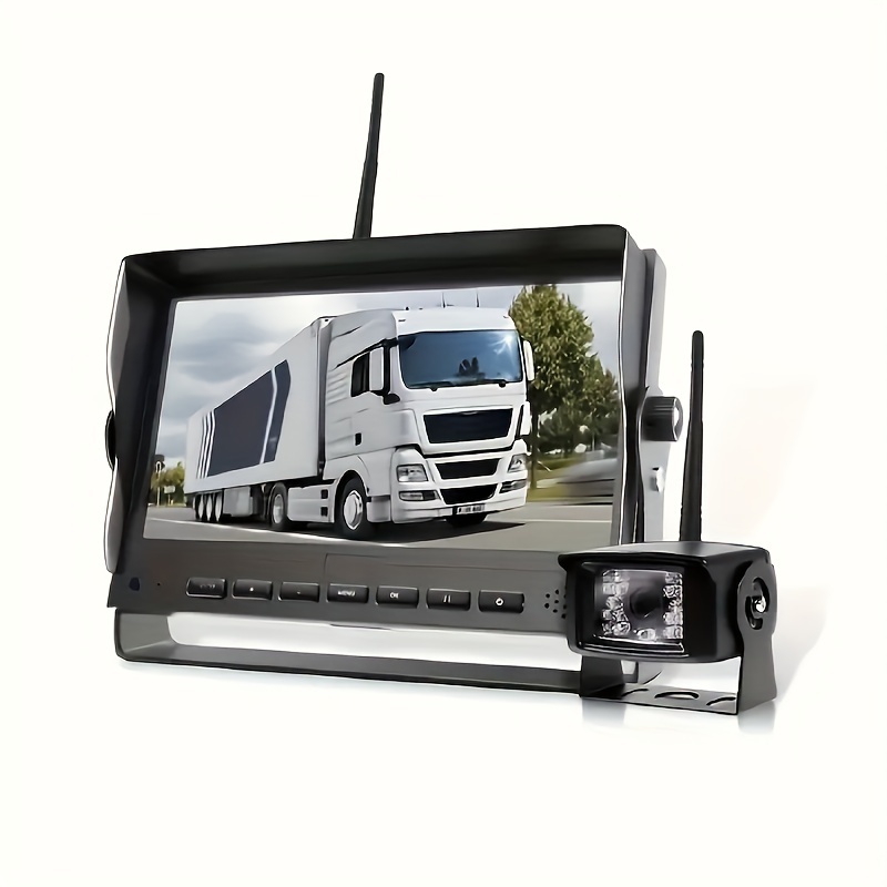  Cámara de respaldo inalámbrica de 5 pulgadas, kit de monitor de  visión trasera HD 1080P Bluetooth cámaras reversas para camión, automóvil,  camioneta, cámper, dos canales, impermeable, visión nocturna, líneas guía de