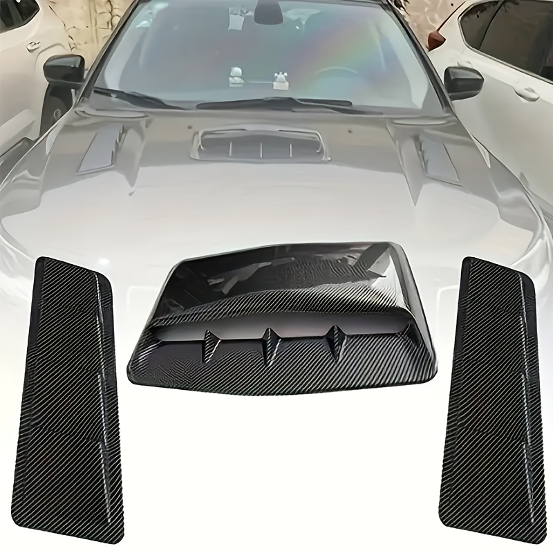 Car Air Flow Intake Hood Scoop Vent Bonnet Decorative Cover - Temu