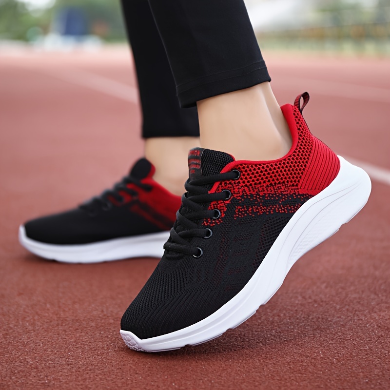 Women s Breathable Mesh Sneakers Casual Lace Outdoor Shoes details 5