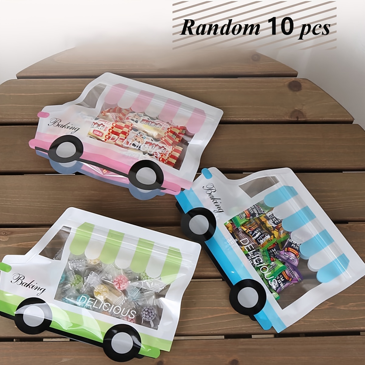 Self adhesive Mini Ziplock Bags For Candy And - Temu