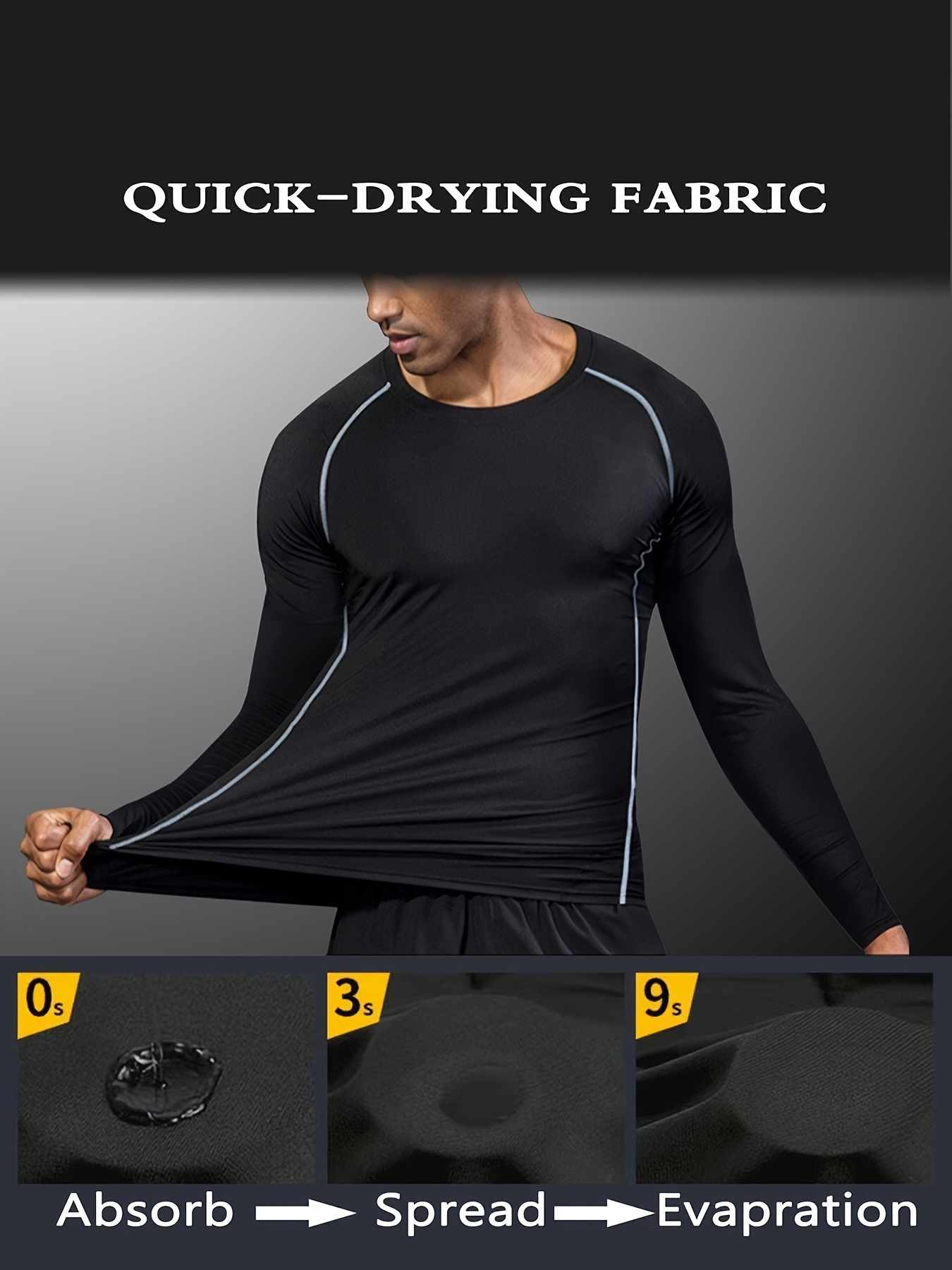 Long Sleeve Compression Shirts, Comfy