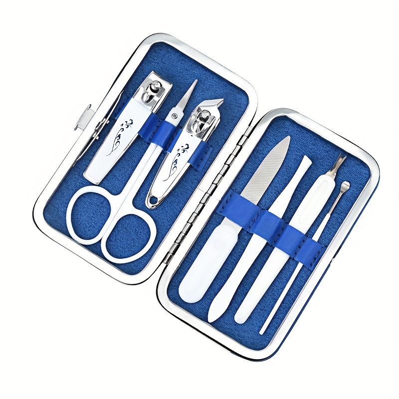 4 Pcs Manicure Set Stainless Steel Nail Clippers, Beauty Tool Portable Set  Professional Grooming Kits, Travel Nail Kit For Men Women