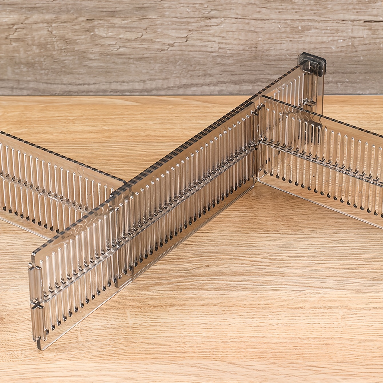 1pc Drawer Dividers Adjustable Durable Drawer Cabinet Storage