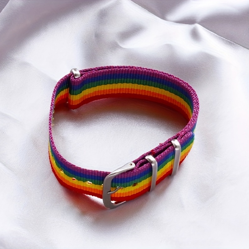 1pc Proud Month Rainbow Festival Lgbt Pride Day Party Bracelet Rainbow  Couple Bracelet Bracelet Packs Holiday Gifts Pride Day Gifts Party Favors, Check Out Today's Deals Now