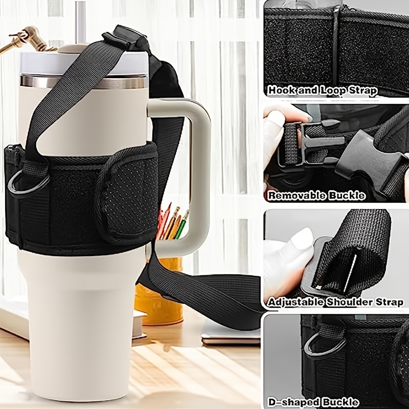 Stanley Cup Bag, Perfectly Compatible Stanley Holder with Strap