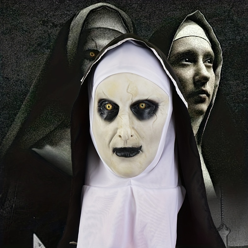 2pcs Creepy Goth Nun Charms