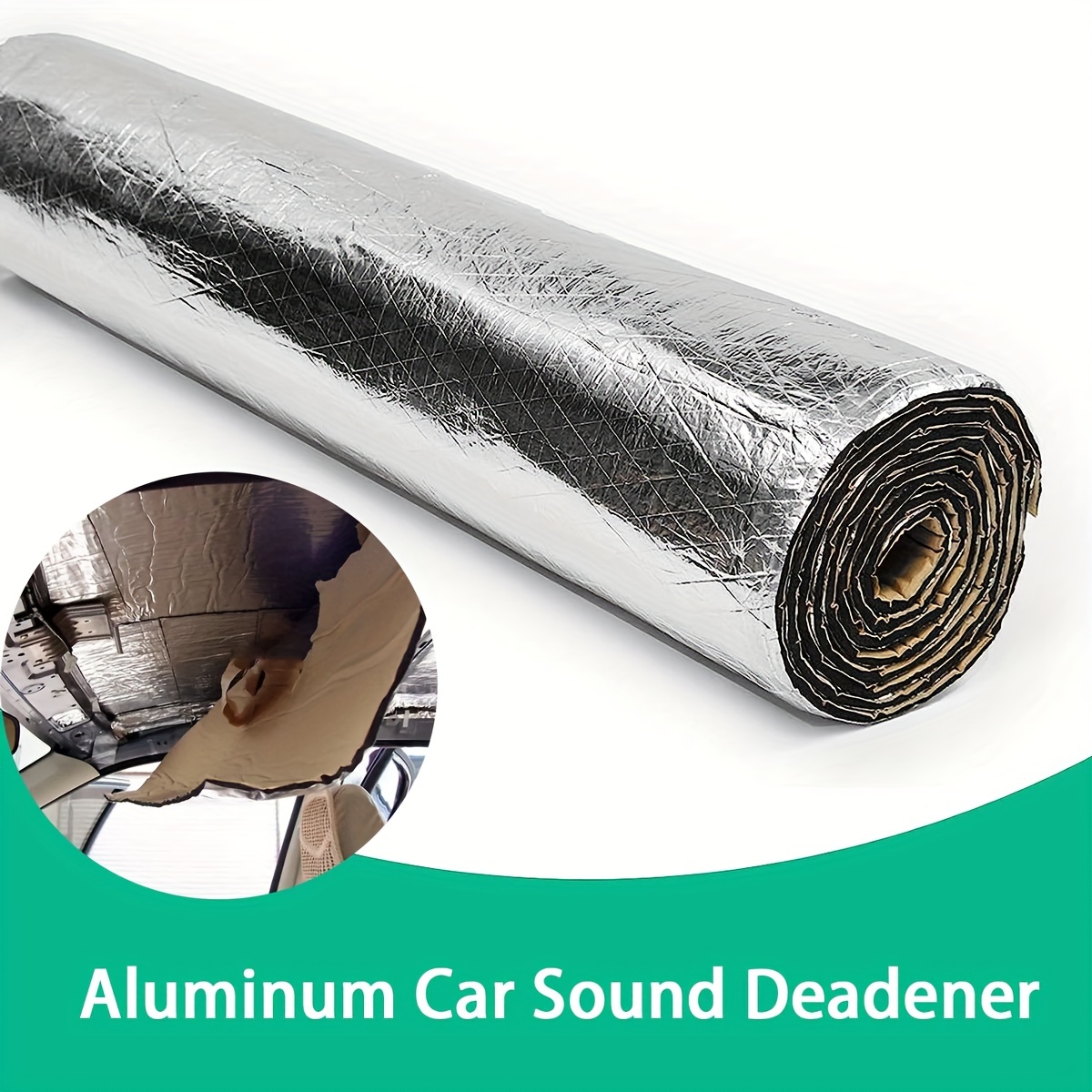 Thick Aluminum Fiber Muffler Cotton Car Fender Heat Sound - Temu