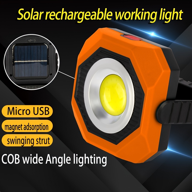 Solar Flashlight Outdoor Multifunctional Rechargeable - Temu