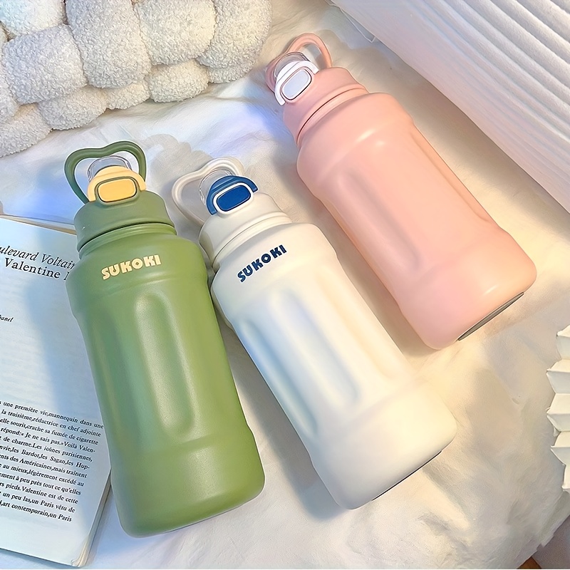 Insulated Stainless Steel Water Bottle Capacity With - Temu