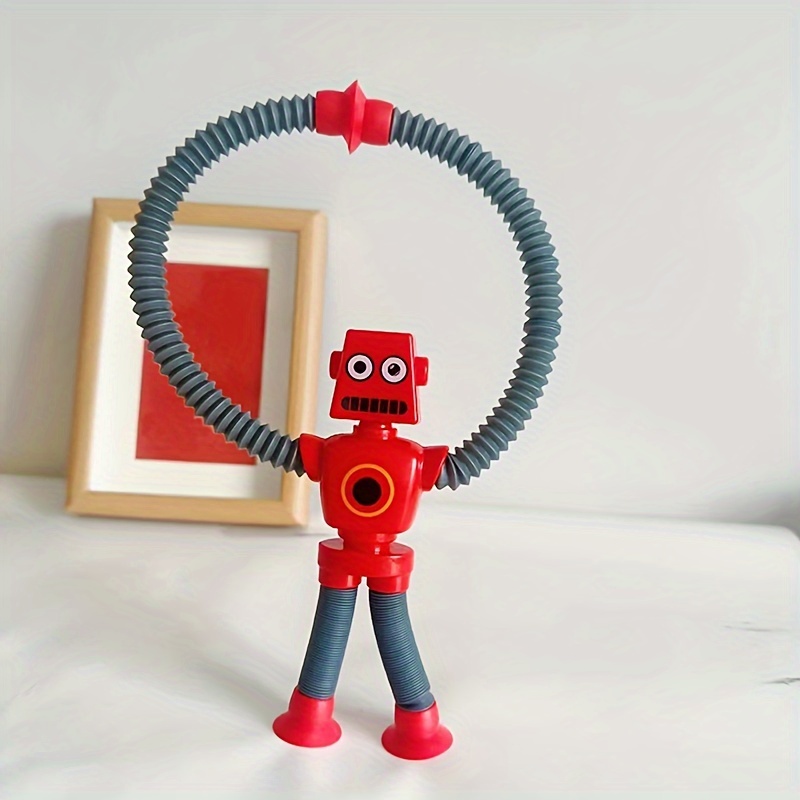 Ventouse télescopique Robot Jouet Parent-enfant Jouet interactif de  décompression pour fête favorise Jouet de voyage