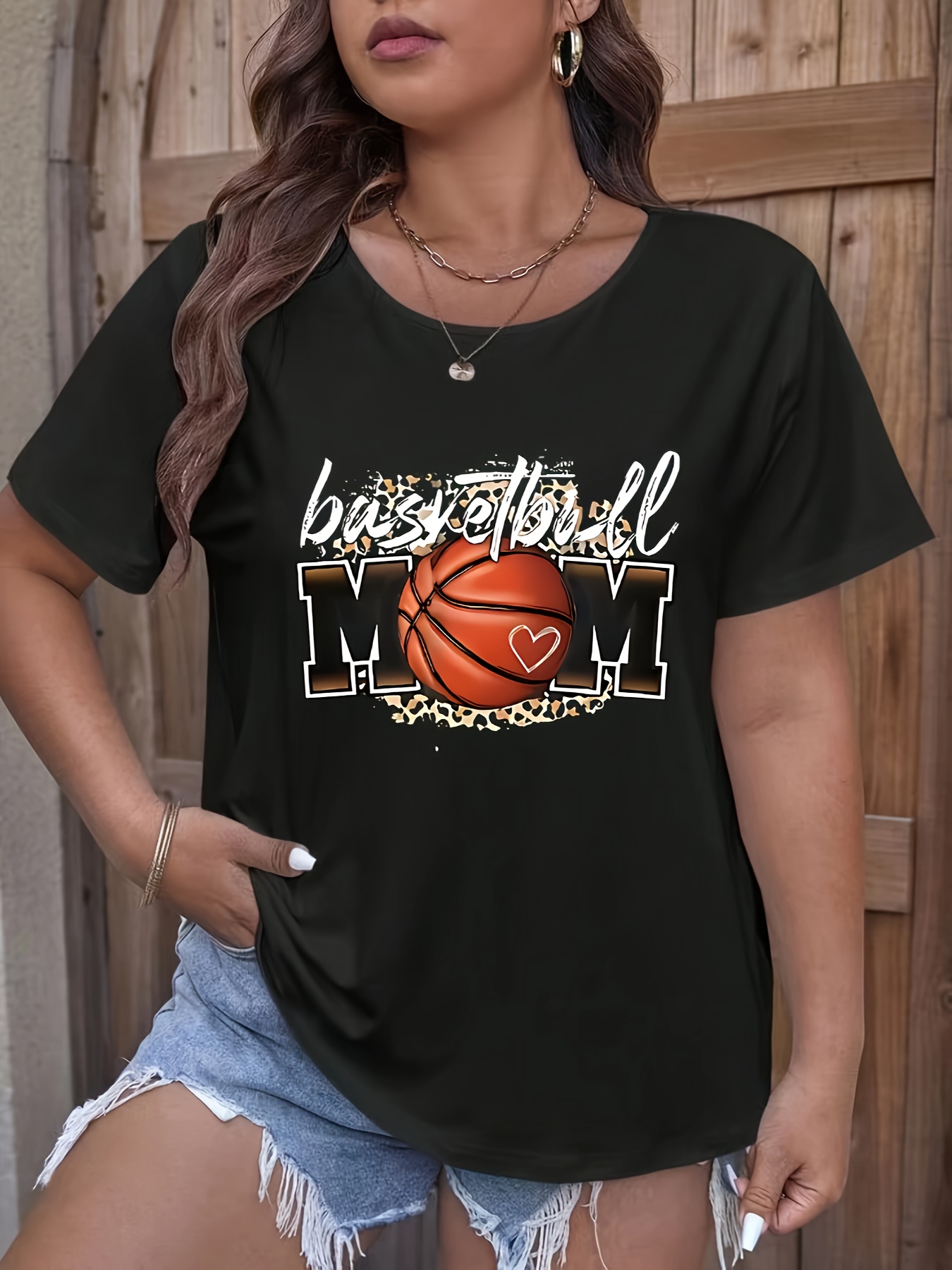 Plus size basketball mom sales shirts