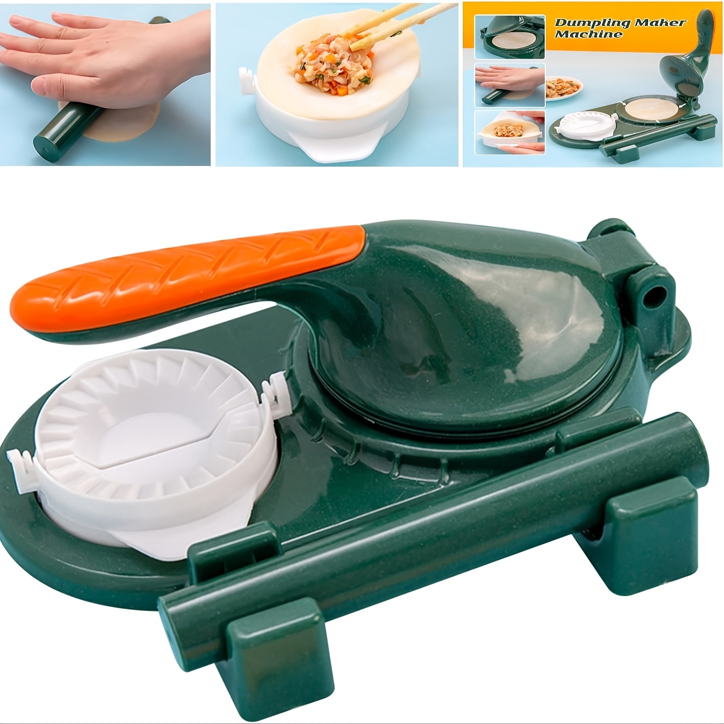 1 Dumpling Maker Safety Abs Material Dumpling Press Maker - Temu