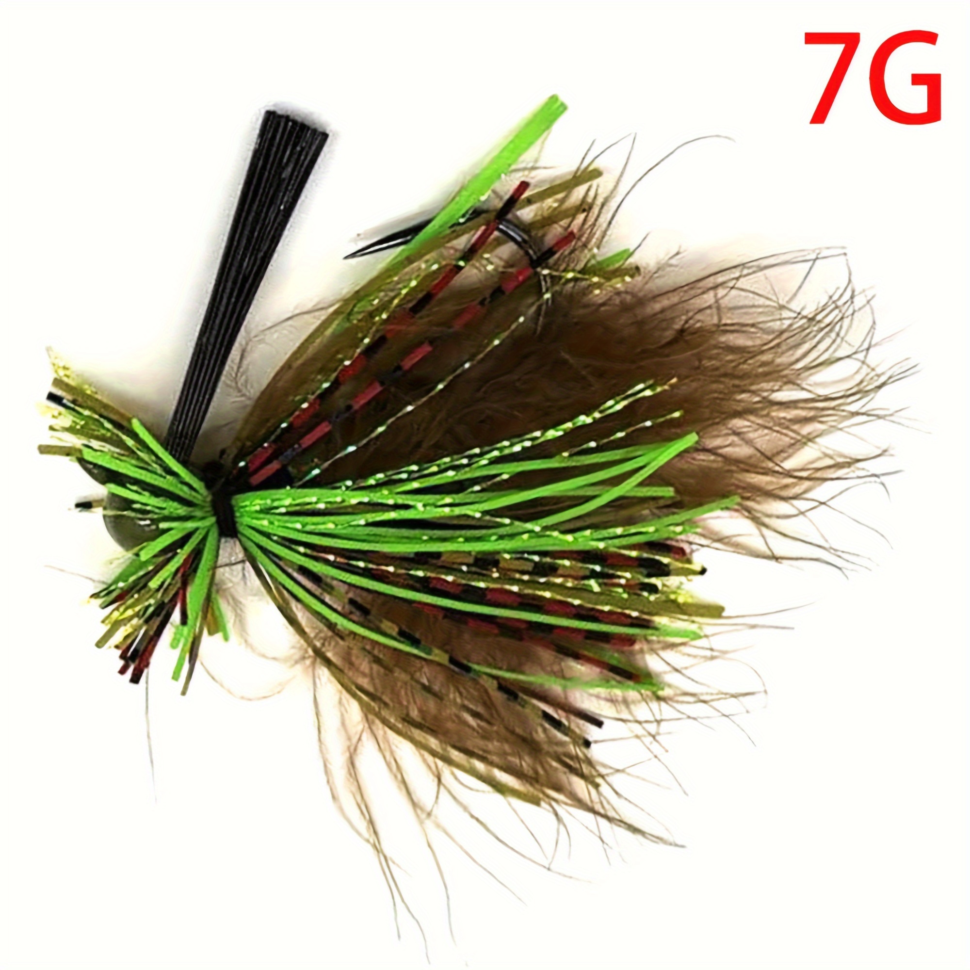 Weedless Fishing Lure Mini Football Jig Fishing Wobbler Bass - Temu