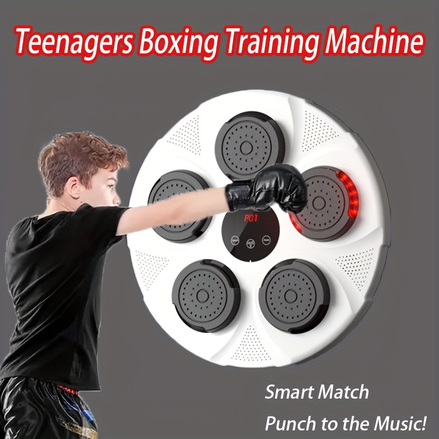 Music Bluetooth Boxing Machine Boxing Machine for Wall Mounting, Boxing  Equipment Strength Tester with Music, Punch Bag Training Device