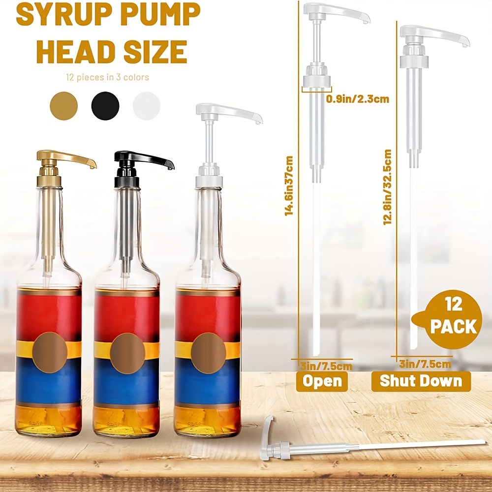 Coffee Syrup Pump Coffee Syrup Dispenser Pump Fits Bottles - Temu