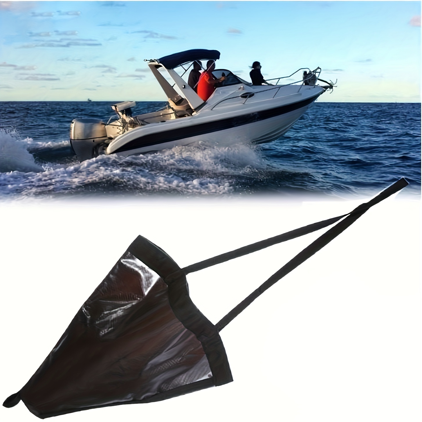 Pvc Boat Anchor Drifting Sea Drogue Anchor Suitable For Yachts Kayaks  Sailboats Inflatable Boats - Sports & Outdoors - Temu Canada