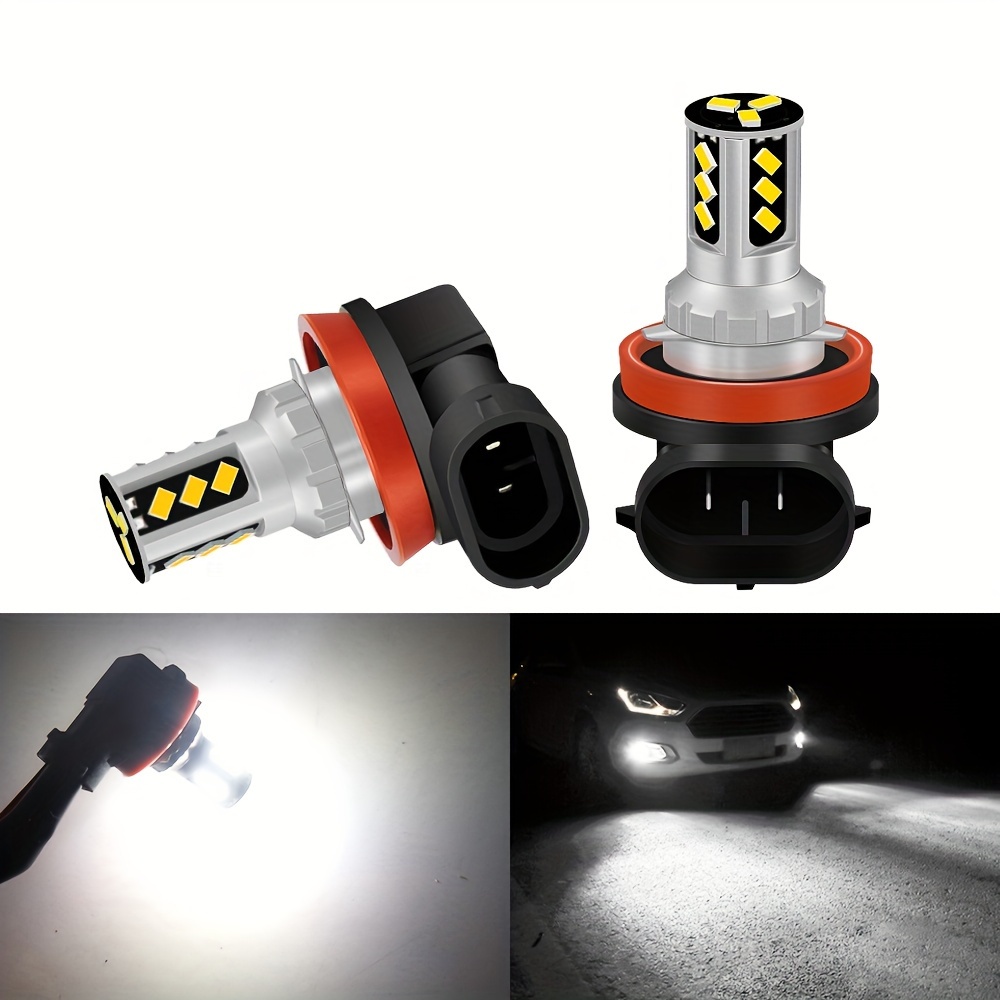 Ampoule LED pour phare de voiture, 2 pièces, 22000LM HIR2 9012