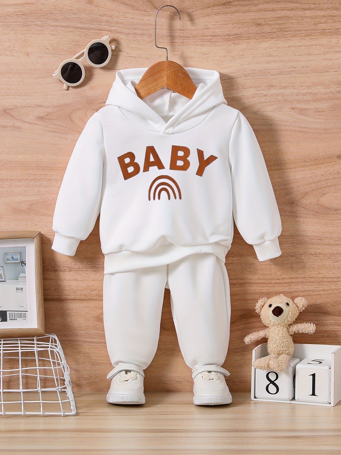 Newborn hoodie hot sale set