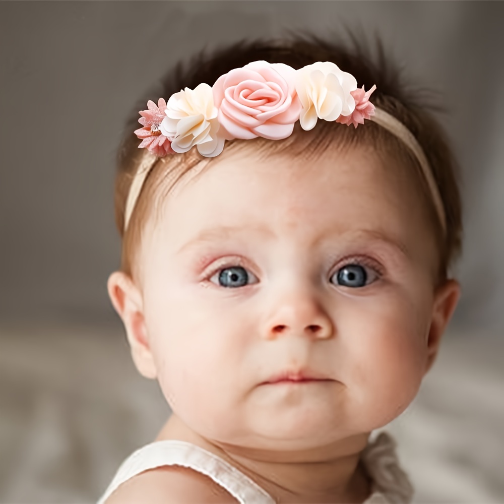 Neonate Fiori Fasce Per Capelli In Pizzo Fasce Per Capelli Accessori Per  Capelli Elastici Per Capelli Per Neonati Bambini Piccoli - Temu Switzerland