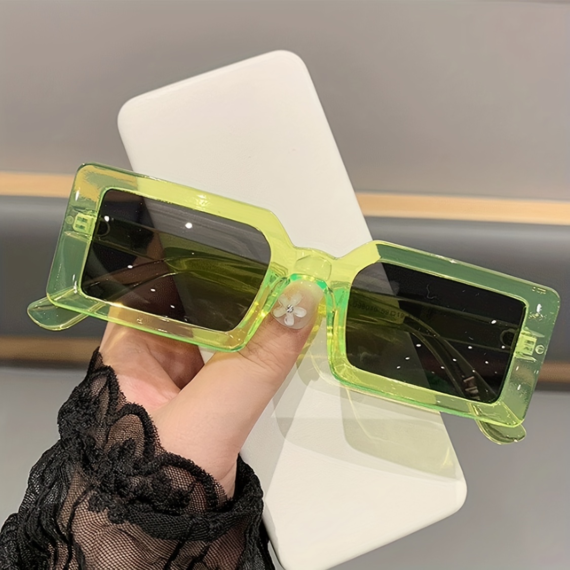 Small Frame Square Sunglasses for Women