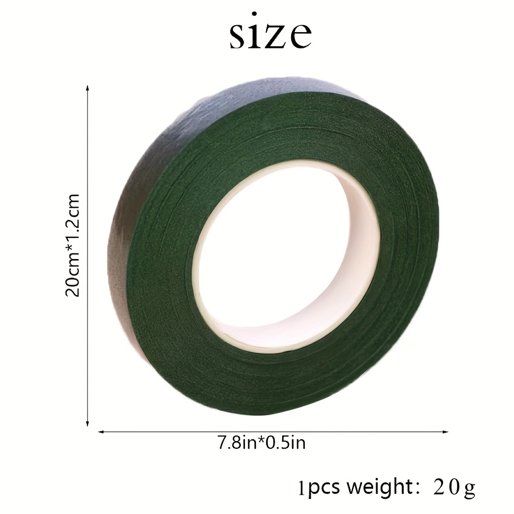 Green Floral Tape Fabric Tape Strong And High Adhesive - Temu