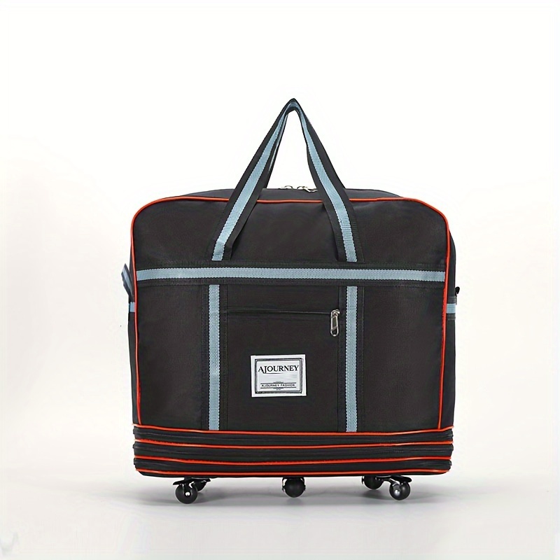 Sacs de voyage pliables unisexes, valise de rangement de bagages