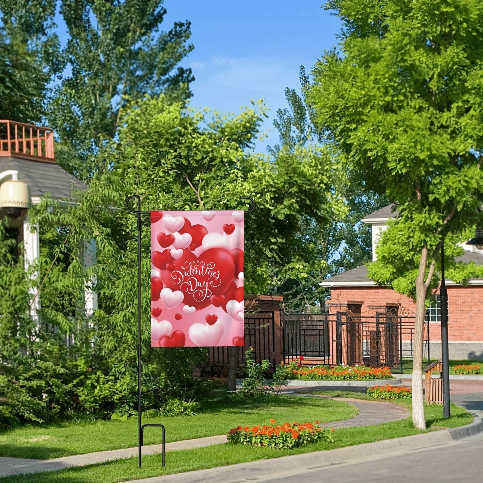  Valentine Flag, Double Sided Valentine's Day Flag Red and  White Love Valentine Garden Flag 12 x 18 Inch Valentine House Flags for Valentine's  Day Decoration : Patio, Lawn & Garden