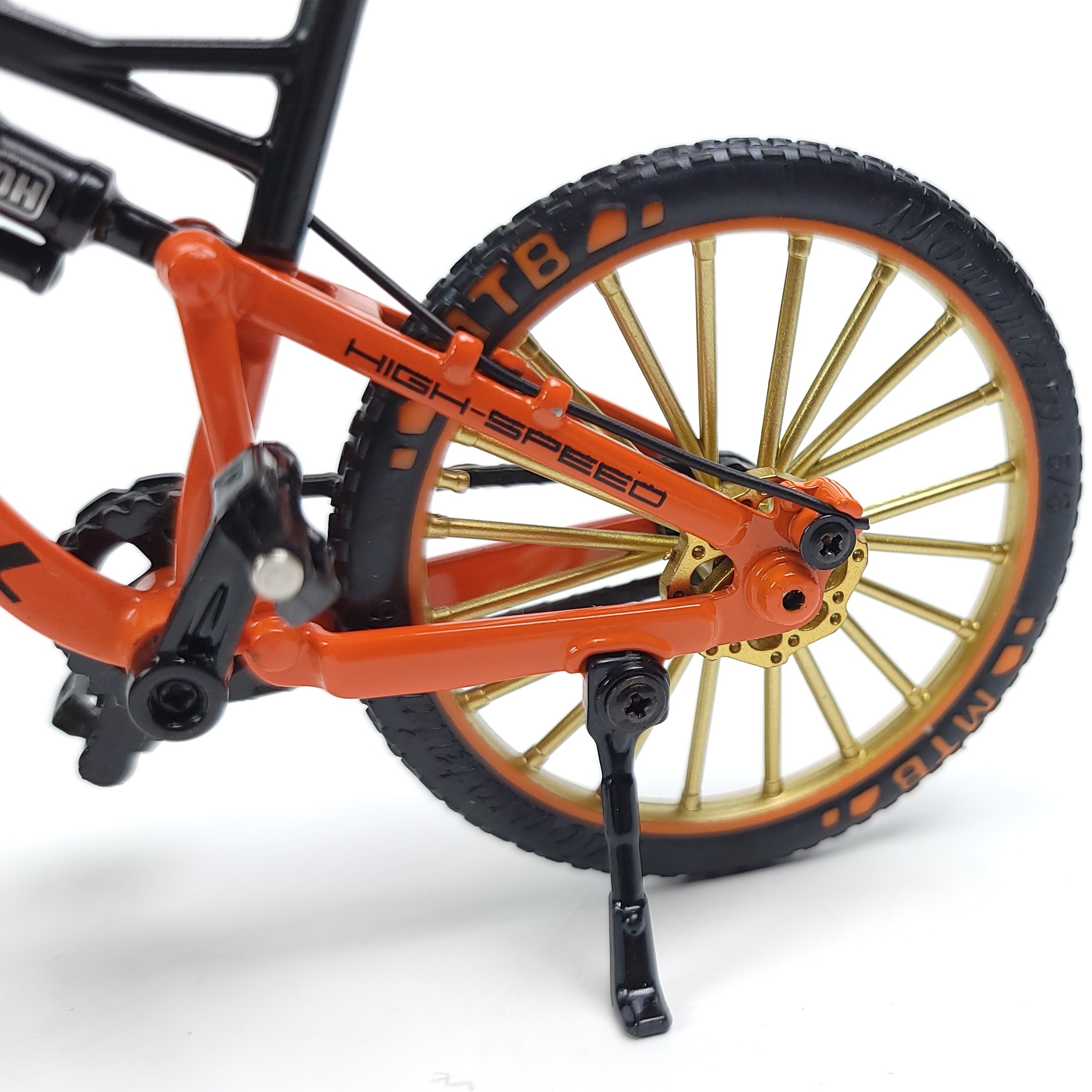 Mini full suspension mountain bike toy hot sale