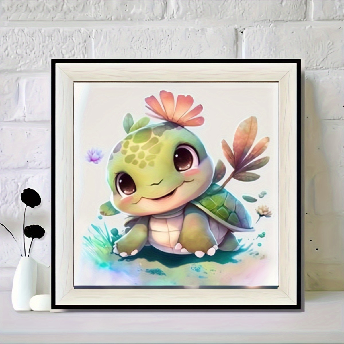 

Beautiful Cute Little Turtle Diamond Painting Tools For Adults Diamond Painting Art Decor Gifts For Home Wall Artworks, Crafts
