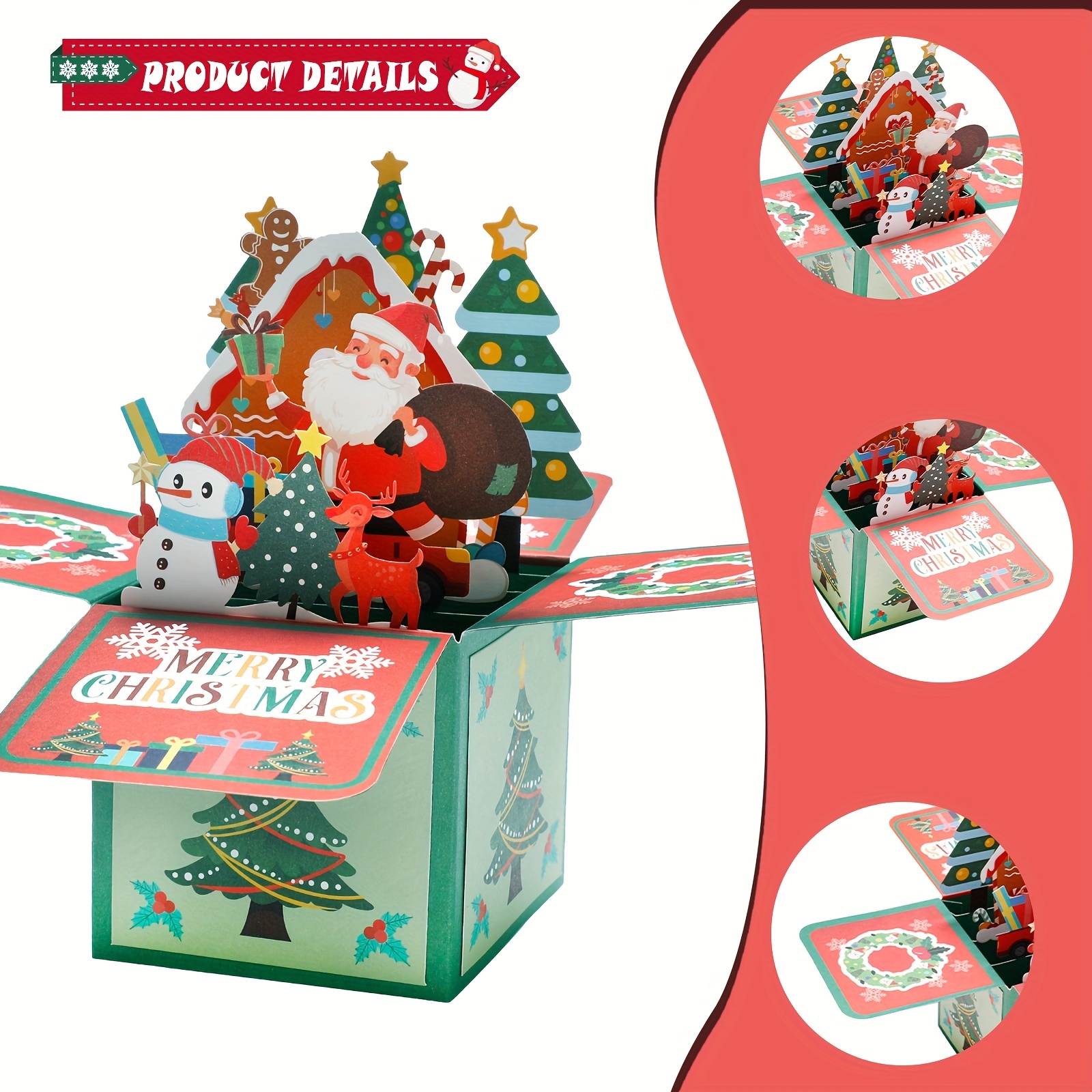 FreshCut Paper Pop-Up Holiday Bouquet Collection