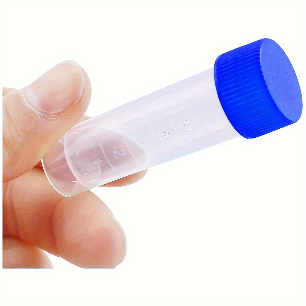 20pcs 0.17oz Plastic Sample Bottle, Test Bottle, Mini Small