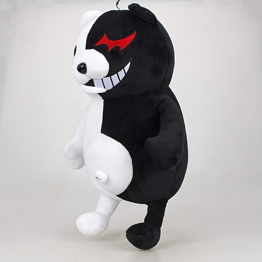 black and white bear anime