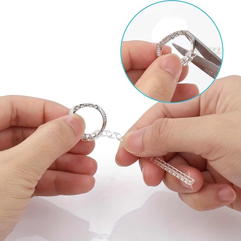 Ring Size Reducer - Invisible Adjuster For Loose Rings - Fit Any Rings -  Perfect For Wedding Accessories Men Women Rings Size Loose Rings Essentials  - Temu Japan
