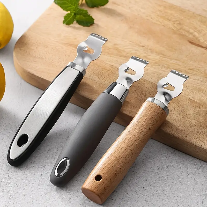 1pc Stainless Steel Lemon Scraping Grater Small Hole Grater Coconut Grater  Citrus Peeler Suitable For Kitchen Bar Etc, Save Money On Temu